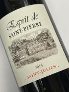 Esprit De Saint Pierre Saint Julien Bordeaux 2014 <span>(750)</span>