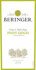 Beringer - Pinot Grigio California 2014 (750ml) (750ml)
