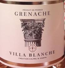 Calmel & Joseph Villa Blanche Grenache Rose IGP PAYS D'OC 2017 (750ml) (750ml)