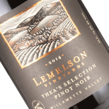 Lemelson - Pinot Noir Willamette Valley Thea's Selection 2017 (750ml) (750ml)