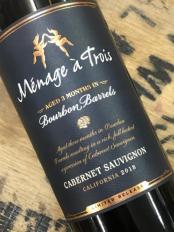 Menage A Trois Bourbon Barrels Aged Cabernet Sauvignon 2020 (750ml) (750ml)
