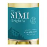 SIMI Brightful Low Alcohol Chardonnay Sonoma County 2021 (750)