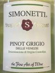 Simonetti Pinot Grigio 0 (1500)