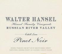 Walter Hansel Estate Pinot Noir Cahill Lane Vineyard 2017 (750ml) (750ml)