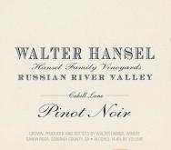 Walter Hansel Estate Pinot Noir Cahill Lane Vineyard 2017 (750)